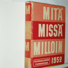 Kirja - Mitä Missä Milloin 1952 - pikkukuva 1