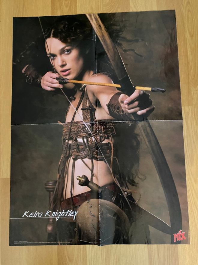 King Arthur Keira Knightley juliste