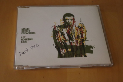 CD Manic Street Preachers : Let Robeson Sing Single CD1