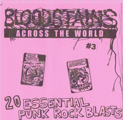 BLOODSTAINS ACROSS THE WORLD #3 comp 1977-1979 rare kbd pUnK