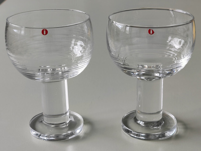 Tapio Wirkkala design, Maaru-sarja, Olut-/grogilasit 2kpl