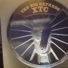 XTC :: THE BIG EXPRESS :: SPECIAL WHEEL-SHAPED COV. LP 1984 - pikkukuva 1