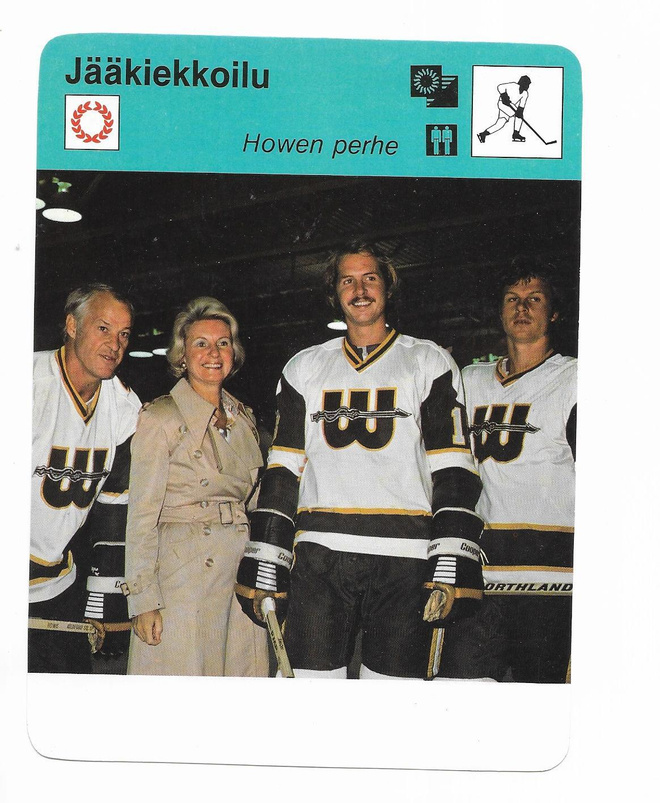 Concert Hall 1979 Gordie Howe / Howen perhe