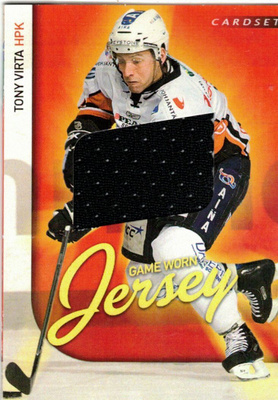 2009-10 Cardset TONY VIRTA HPK Jersey