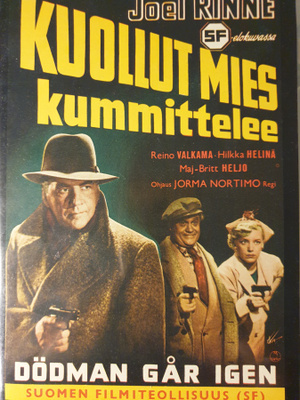 Kuollut mies kummittelee DVD