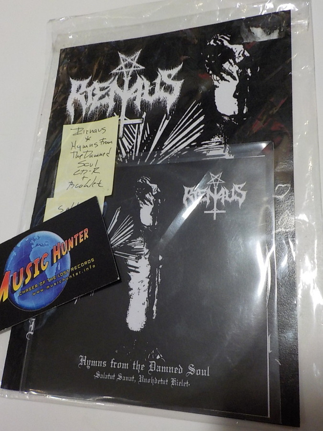 RIENAUS - HYMNS FOR THE DAMNED SOUL CDR + BOOKLET
