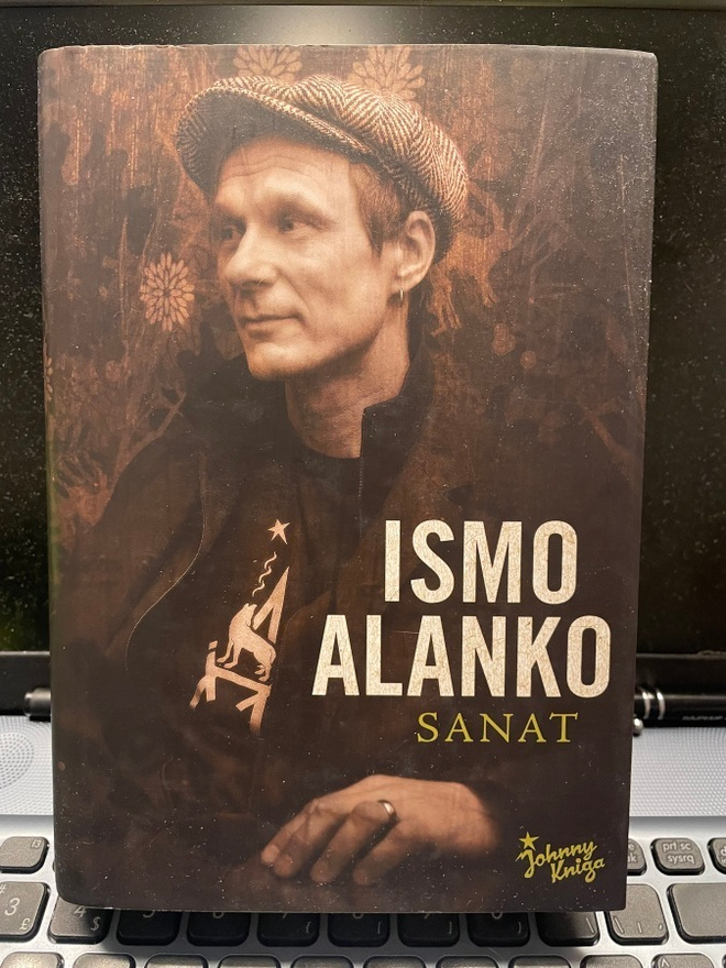 ISMO ALANKO: Sanat (sidottu kirja, kansipaperi)