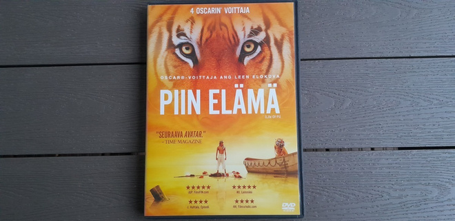 DVD: Piin Elämä / Life Of Pi (O: Ang Lee 2012)