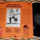 JANIS MARTIN - That Rockin' Gal - LP 1979 rockabilly EX - pikkukuva 2