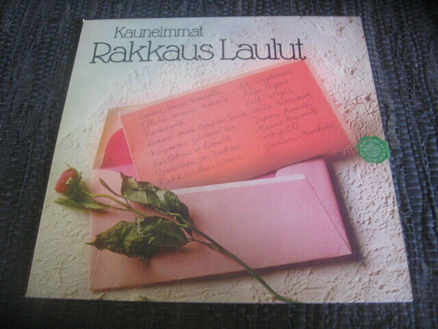 LP - Kauneimmat rakkauslaulut (Chydenius, Wager, Virta...)