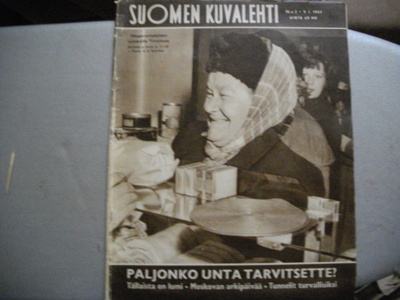 Suomen Kuvalehti Nro 2/1954 (4.3)