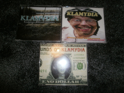 Klamydia: 3xCds 1xPromo Cds