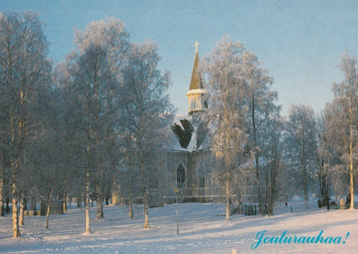 KIRKKOKORTTI - KÄLVIÄN KIRKKO