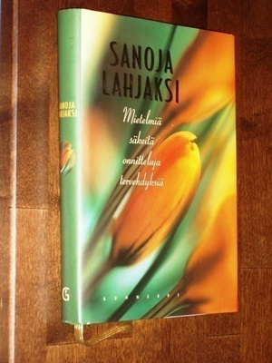 Kirja Sanoja Lahjaksi - Toimittanut Arto Manninen