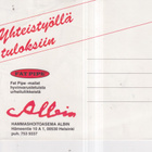 Salibandy ,Fat Pipe, Helsinki Hammanhoitoasema Albin   e92 - pikkukuva 2