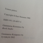 Kari Nenonen - Se ken tulee viimeiseksi on kuolema (sid.) - pikkukuva 3