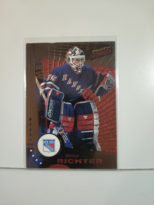 1997-98 Pacific Dynagon - Dark Gray #82 Mike Richter