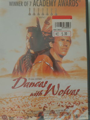 Dances with Wolves Tanssii susien kanssa DVD Kevin Costner