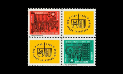 DDR 1012-3_vb ** Leipzigin kevätmessut (1964)