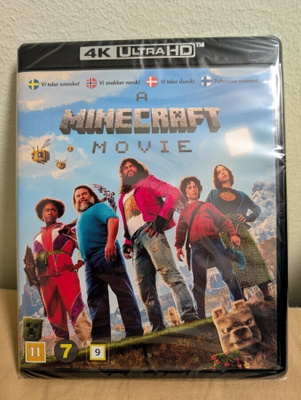 A MINECRAFT MOVIE (4K ULTRA HD) *UUSI*