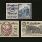 Itävalta 20, 50, 80 Heller, Wörschach 1920 - pikkukuva 1