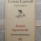 Lewis Carroll - Kirjeitä lapsiystäville ja muita... (POISTO! - pikkukuva 1