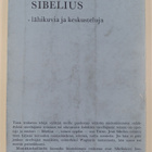 Bengt von Törne : Sibelius - lähikuvia ja keskusteluja - pikkukuva 2