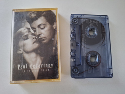 PAUL McCARTNEY - PRESS TO PLAY c-kasetti