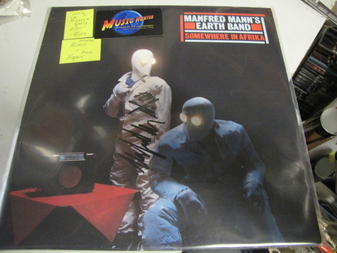 MANNFRED MANN - SOMEWHERE IN AFRIKA EX+/EX+ LP+NIMMARIT