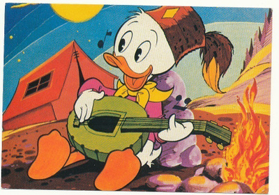 Walt DISNEY - Aku soittajana