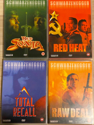 Schwarzenegger Special Edition Box Set 4 DVD