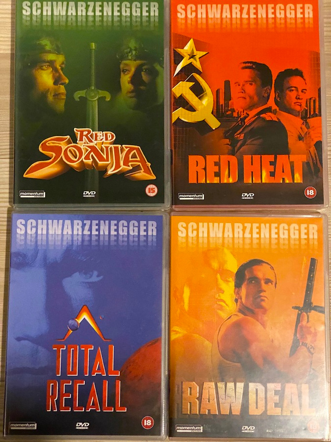 Schwarzenegger Special Edition Box Set 4 DVD