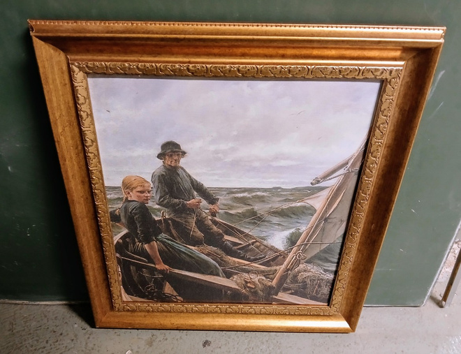Albert Edelfelt "Merellä"