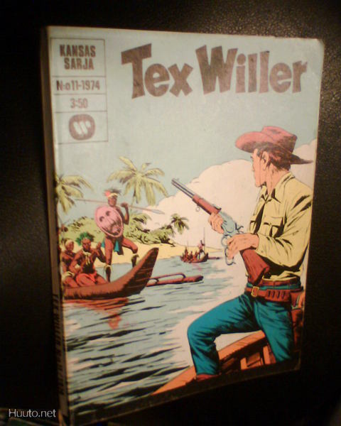 Tex Willer n:o 11/1974 Saaren tyranni (Sis.pk:t)