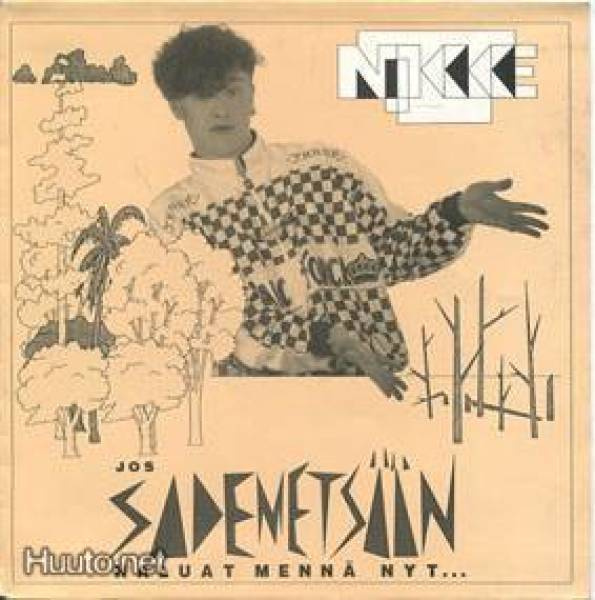 MC NIKKE T. :: JOS SADEMETSÄÄN MENNÄ NYT : VINYYLI 12" 1991