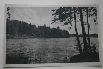 Jämsänkoski, maisema Haavistosta, mv pk, ei kulk.