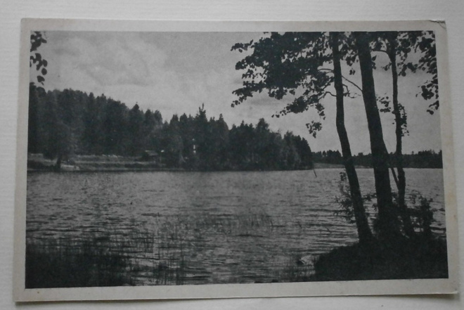 Jämsänkoski, maisema Haavistosta, mv pk, ei kulk.