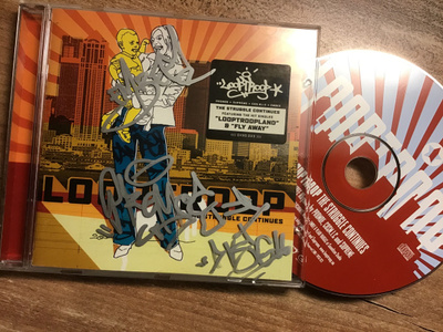 Looptroop . The struggle continues nimmaroitu CD promoe