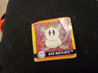 Pokemon #20 Raticate tarra