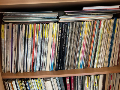 LP levyjä (n 400 kpl arvio) - klassista pääosin