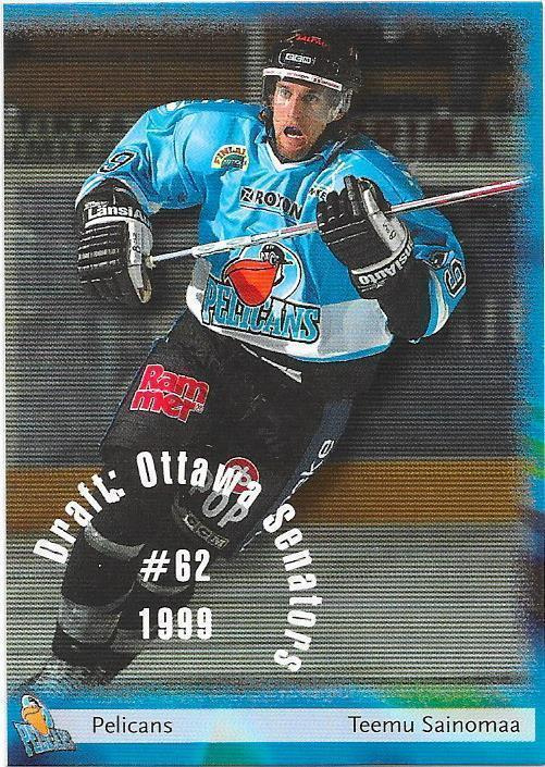 2002-03 CardSet #261 Teemu Sainomaa Pelicans