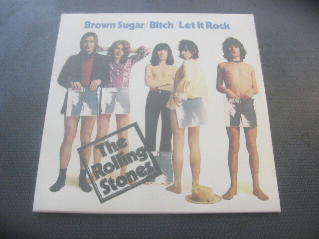 7" - The Rolling Stones - Brown Sugar / Bitch / Let It Rock