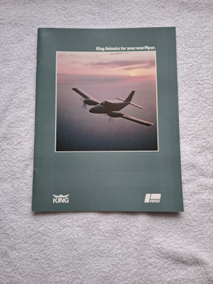 King Avionics piper vintage rare