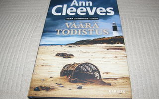 Ann Cleeves Väärä todistus  -sid