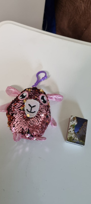 Glitter palz pehmo avaimenperä