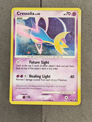 Cresselia 2/100 Majestic Dawn Holo Rare