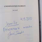 Jani Saxell : Unenpäästäjä Florian (signeerattu, tekijän ... - pikkukuva 3