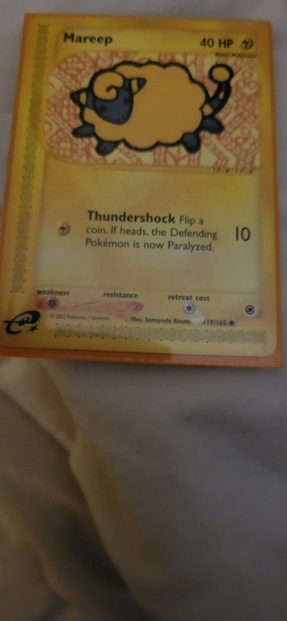 Mareep #119 Expedition Base Set card
