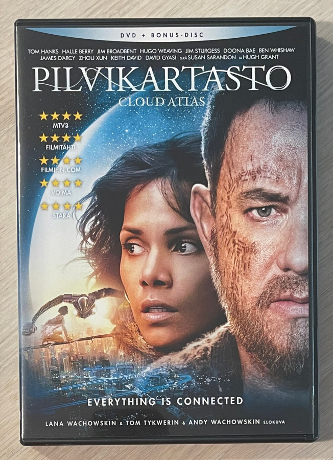 Pilvikartasto (2012) Tom Hanks, Halle Berry (2DVD)