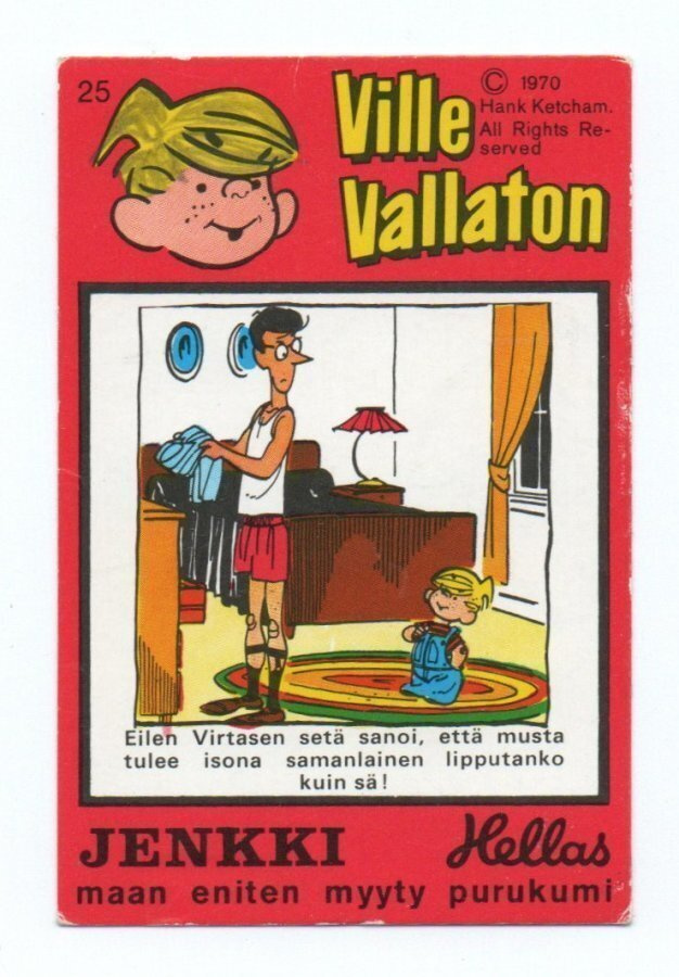 Purkkakuva VILLE VALLATON Hellas. n:o 25
